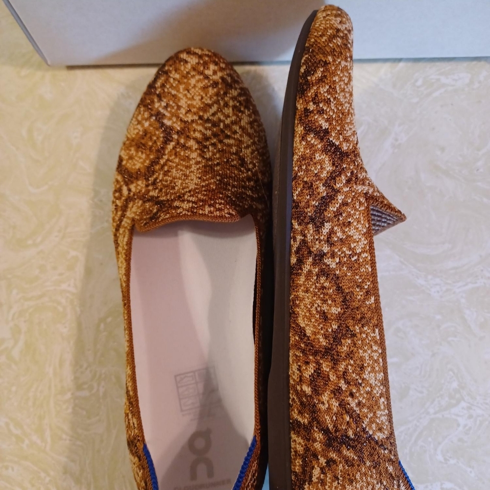 Rothy's Bronze Python
